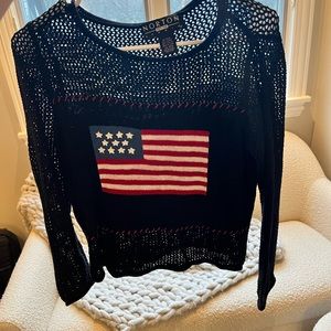 Norton American flag sweater